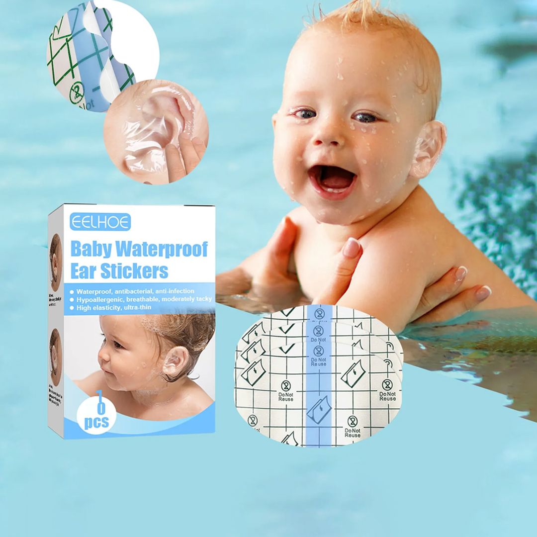 Autocollants d'oreilles imperméables pour bébé