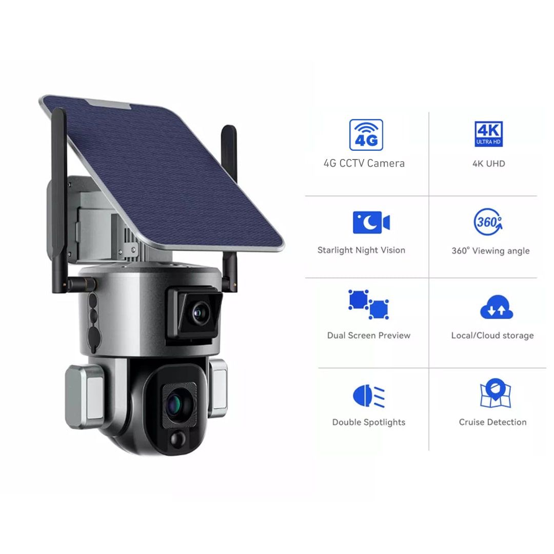 Skyworth Indoor Wi-Fi 4MP Camera H40 Night Vision Camera Smart